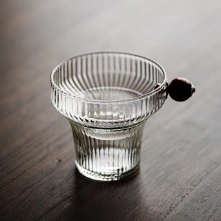 Lọc trà, lược trà bằng Thủy tinh (lưới lọc bằng cước siêu mịn)