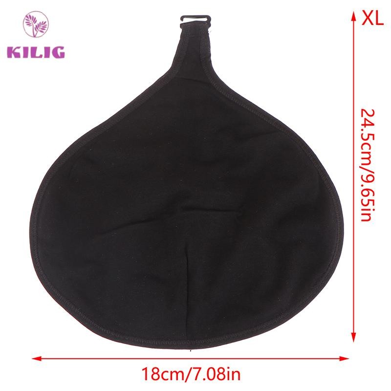 Cửa Hàng Tốt Nhất Túi Bảo Vệ Ngực Giả cotton Hình Giọt Nước Có Móc Treo Bảo Vệ Ngực Mới