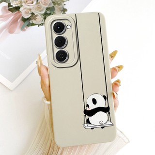 Ốp Lưng Silicon Mềm Họa Tiết Gấu Trúc Mèo Dễ Thương Cho Samsung Galaxy A17 A16 A15 A14 A07 A06 A05 A05s A04 A04e A04s A56 A36 A26 5G 4G