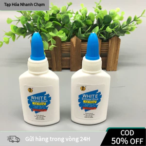 【COD】Keo sữa nhũ trắng an toàn 40ml, kết dính hiệu quả trên gỗ, vải và giấy, lý tưởng cho các dự án DIY và đồ thủ công