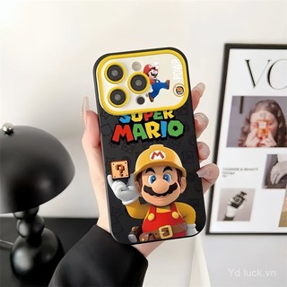 Ốp điện thoại chống sốc hoạt hình sáng tạo Mario Unique Niche phong cách mới nhất Thích hợp cho iPhone 17promax / 13 / 15pro / 14pro / 16 / 12pro / 17 / 11 / 16promax / xs / 16pro Ốp điện thoại chống sốc