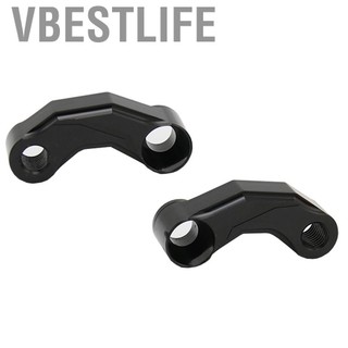 VBESTLIFE KIMISS Gương Xe Máy Extenders Phía Sau Bộ Mở Rộng Hợp Kim Nhôm Adapter Để Gắn Khẩu Độ Xe Máy