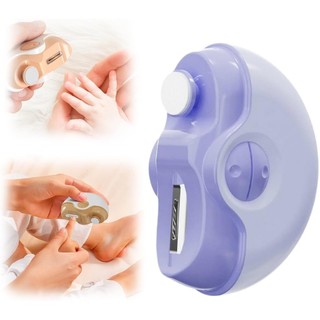 Máy cắt móng tay tự động đánh bóng bằng điện 3 trong 1 Máy cắt móng tay có thể sạc lại với đèn LED Loại C Sạc có thể điều chỉnh tốc độ Máy cắt móng tay di động cho người cao tuổi thép không gỉ