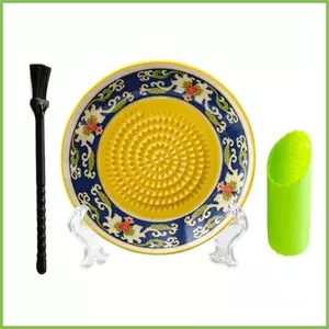 Đĩa Xay Sứ Sứ Dụng Cụ Nhà Bếp Hành Đĩa Mài Cho Gia Đình Nấu Ăn Cha Mẹ Đầu Bếp Ký Túc Xá Ngày Lễ Tiệc gelhvn