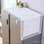 Tủ Lạnh Chống Bụi Bao Máy Giặt Cửa Đôi Tủ Lạnh Bao Hộ Gia Đình Khăn Chống Bụi Vải Bìa Mềm Ba Chiều Khăn Tủ Lạnh KYVF