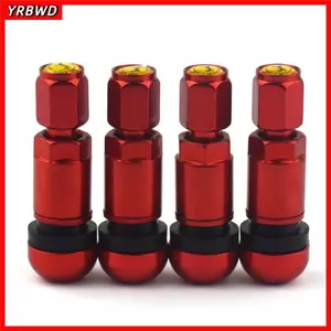 YRBWD 4 Van Lốp, Nắp Lục Giác Chuyên Nghiệp Bằng Thép Không Gỉ, Hợp Kim Nhôm Đa Năng Đáy Tròn Thân Xe Phụ Kiện Lốp Xe Ô Tô
