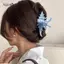 AqToCna Đại Dương Cá Mập Móng Vuốt Kẹp Cho Nữ Ốc Vuốt Tóc Cho Dễ Thương Đi Biển Phụ Kiện Tóc AqToCna