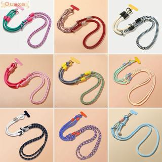 Dây buộc điện thoại OUSXA, Dây đeo điện thoại có thể tháo rời 120cm, Dây dệt 3 trong 1