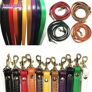 BORAGETE 120cm Dây da nữ thay thế Phụ kiện túi đeo vai có thể điều chỉnh