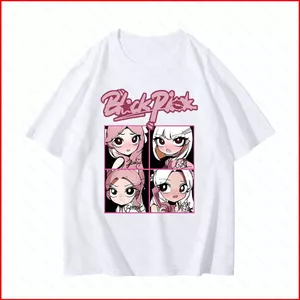 BH2 BLACKPINK thoải mái áo thun mềm mại 2026 tour du lịch thế giới người hâm mộ quà tặng Áo thun ngắn tay hàng đầu HB2