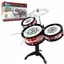 Trẻ em Bộ gõ trống Đồ chơi giáo dục Trống Jazz Acoustic Bộ thực hành đầy đủ để học tập và chơi tại nhà