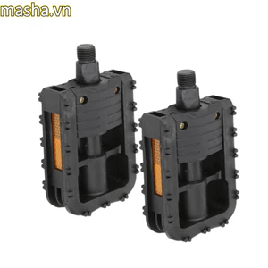 1 Cặp Bàn Đạp Xe Đạp Leo Núi, Gấp Dễ Dàng Lắp Đặt Bàn Đạp Xe Đạp Gấp, Nhựa Có Dải Phản Quang Bàn Đạp Xe Đạp Cho Xe Đạp Leo Núi, Xe Đạp Đường Bộ, Xe Đạp Điện