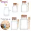 BORAGETE 100-500g Frosted Seal Jar Organizer Hộp đựng thìa gỗ di động