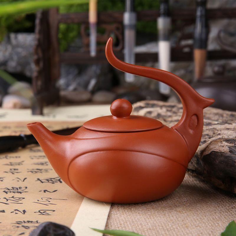 Zisha Ấm Trà Zhuni Xiaotianxian Nồi Đơn Gốm Handmade Nguyên Quặng