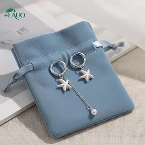 Springevenstar Bãi Biển Mùa Hè Trắng Mặt Dây Chuyền Bông Tai Đại Dương Kỳ Nghỉ Phong Cách Ngôi Sao Trang Sức Nữ Phụ Kiện Thời Trang Quà Tặng Ngày Lễ Springevenstar