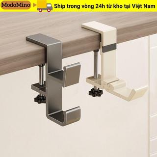 Giá đỡ bên bàn MODOMINO, Móc treo có thể tháo rời di động, Bàn móc bàn đa chức năng hợp kim nhôm không đục lỗ