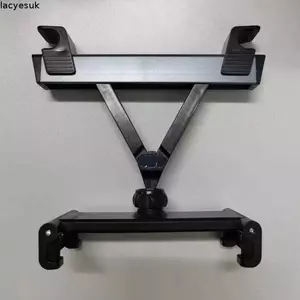 Giá đỡ máy tính bảng tựa đầu ô tô LACYESUK, Giá đỡ điện thoại tựa đầu ô tô chống trượt ABS, có thể điều chỉnh đa chức năng Dễ dàng làm sạch Xoay 360 độ Giá đỡ máy tính bảng ô tô Ghế sau ô tô