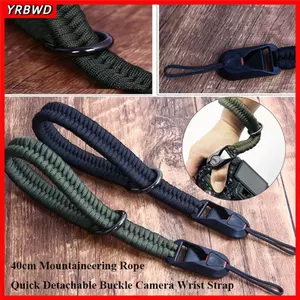 Dây leo núi YRBWD, Khóa có thể tháo rời nhanh 6 kiểu di động, Dây chống mất an toàn 40cm chất lượng cao Phụ kiện ngoài trời