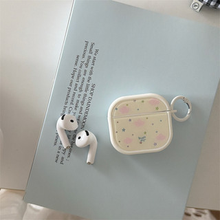 Đám mây và ngôi sao màu hồng cho Airpods4 AirPods 1 / 2 3 Pro Pro Pro2 pro3 Bộ tai nghe Bluetooth không dây Vỏ bảo vệ tai nghe AirPods Pro i3 i4 pro3