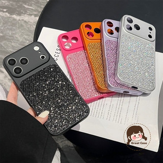 Ốp Điện Thoại Đầy Màu Sắc Lấp Lánh Cho Samsung Galaxy A37 A27 A17 A36 A35 A34 A33 A32 A26 A25 A24 A23 A54 A53 A52 A52S A16 A15 A14 5G 4G Vỏ Mềm Chống Sốc Sáng Dễ Thương