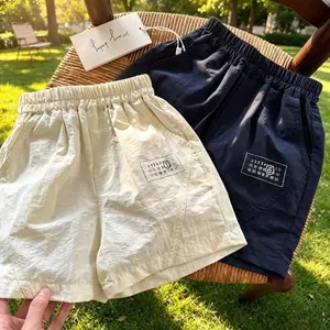 Bé trai (90-140) Phiên bản Hàn Quốc Quần short khô nhanh dáng rộng