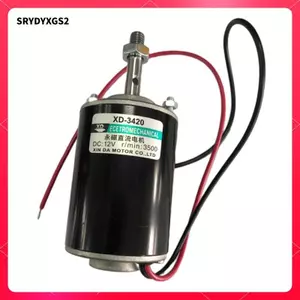 Động cơ DC nam châm vĩnh cửu 12V 30W Tốc độ cao CW / CCW Máy phát điện DIY 3500RPM / /
