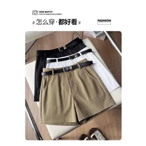Quần short tổng thể eo cao ôm hơn kiểu chữ A thời trang phù hợp cho mọi trận đấu Quần ống rộng