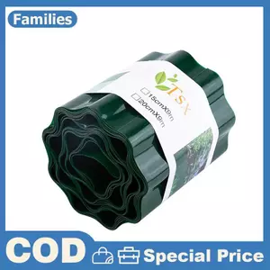 10 / 15 / 20cm Nhựa Sân Vườn Cỏ Cạnh Hàng Rào Con Đường Linh Hoạt Bãi Cỏ Edging Biên Giới Sân Ngoài Trời Phụ Kiện Sân Vườn
