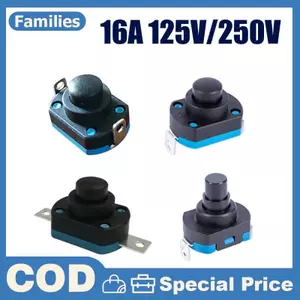 Kích thước nhỏ 16A Công tắc chìa khóa dải hiện tại lớn Công tắc nút nhấn cầm tay