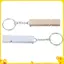 Hợp kim nhôm khẩn cấp Còi sinh tồn Công cụ đi bộ đường dài cắm trại ngoài trời W / Móc khóa