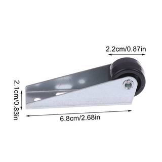 TMOY Nội thất im lặng Con lăn cửa hướng gắn bên Hỗ trợ bánh xe di chuyển với vít Ròng rọc thép không gỉ đa chức năng TMOY