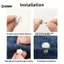 KUZHEN 10 Chiếc Ngọc Trai Nút Chân DIY Trang Trí Nút An Toàn Có Cho Giày Nón Túi Khăn Choàng Cổ Kim Bule Cố Định Pin Trâm Cài HOT