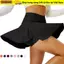 Váy Tennis SUNKISSD, Xếp Ly Với Quần Short Túi Golf Skorts, Thiết Kế Tummy Control 2 Trong 1 Tích Hợp Quần Short Váy Cao Cấp Yoga Golf Chạy Bộ Tennis