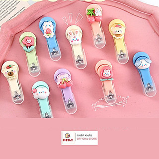 Bấm móng tay hình gấu cute Siêu sắc bén siêu bền Quà tặng xinh xắn MEILI STORE
