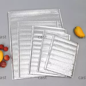 CAST 50 Chiếc Túi Ăn Trưa Dã Ngoại Thực Phẩm Giữ Nhiệt Uống Gói Đá