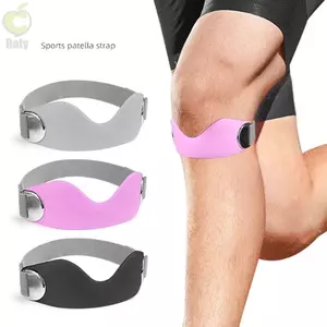 Dây đeo đầu gối ROLY Patella Tendon, Dây đeo đầu gối bằng silicon Chăm sóc đầu gối Patella, Hỗ trợ đầu gối có độ đàn hồi cao di động Dây hỗ trợ thể thao đầu gối Chạy bộ đường dài