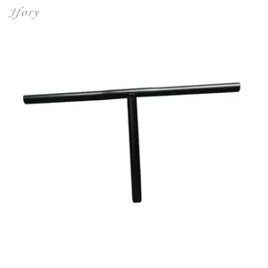 Jfory Xe Đạp Gấp T Tay Cầm Hợp Kim Nhôm Nhẹ 20,5 inch Rộng Đi Phụ Kiện Có Thể Gập Lại Xe Đạp Tay Cầm Thanh