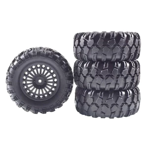4 90mm 12mm Hex 10 kiểu Lốp cao su & Vành bánh xe nylon cho MN128 MN999 MN86 MJX 10208 Đa năng
