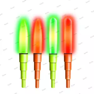 PYCOU 1 Đèn LED Phao Câu Cá, Đèn Phao Câu Cá Phát Sáng Cảm Ứng, Phao Câu Cá Ban Đêm Siêu Sáng Nóng Câu Cá Hàng Đầu Câu Cá Đêm