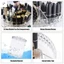 360° Dụng cụ trang điểm xoay - Hộp đựng mỹ phẩm Acrylic trong suốt cho cọ son môi