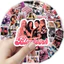 Blackpink HT3 50 Cái / bộ BLACK PINK JISOO Dán JENNIE Graffiti Hành Lý Ván Trượt Trang Trí Chống Thấm Nước TH3