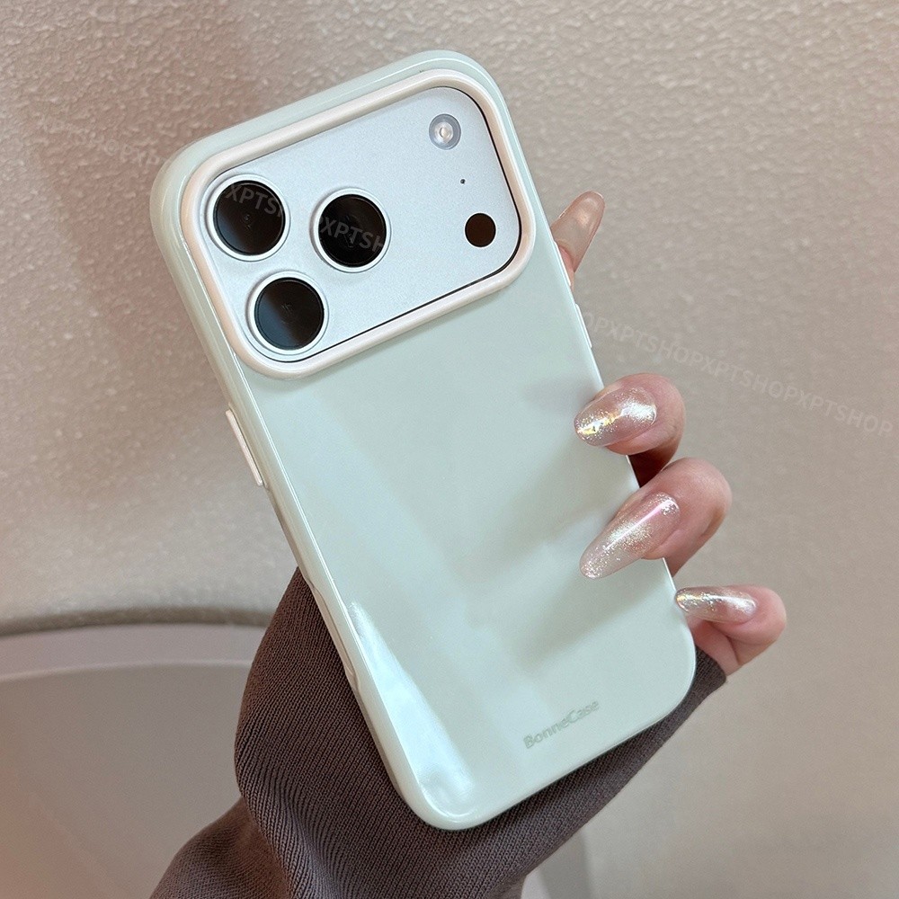 Ốp Điện Thoại Mềm Chữ Đơn Giản Cho iPhone 17 Pro Max 16 15 14 13 Vỏ Bảo Vệ Chống Sốc