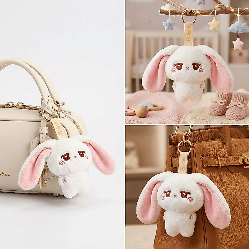 Blind Box GUAILA TOYS 20cm Chủ Đề Búp Bê Thú Bông Có Móc Khoá, Búp Bê Treo Balo, Túi Xách Siêu Xinh