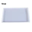 Thủ Công Khay Đĩa Bát Trái Cây Silicon Vuông Hình Chữ Nhật Khuôn Nhựa DIY Dụng Cụ