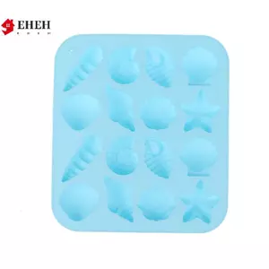 16 Khoang Vỏ Conch Sao Biển Và Khuôn Silicon Hình Khác DIY Kẹo Mousse Bánh Pudding Bánh Sô Cô La Khuôn Nướng Bánh VN