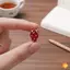 Quyến Rũ Nhựa Dâu Sang Trọng Cho Trang Sức DIY Tăng Cường Bông Tai Và Kẹp Tóc Thiết Kế Mới
