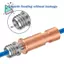 Tất cả kim loại 320°C Heatbreak Bi-Metal Họng 5 Bộ Cho S1 Khối Tản Nhiệt 3d In Đầu Phụ Kiện