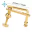 4 Chiếc Violin Fine Tuners Vàng Violin Phần Dây Điều Chỉnh Thay Thế Cho 4 / 4 Violin