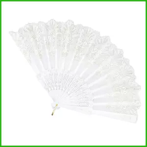 Quạt cầm tay Trung Quốc có thể gập lại Quạt cổ điển Trung Quốc có thể gập lại Quạt cầm tay cổ điển có tua rua cầm tay cho nhà thờ saixit2vn