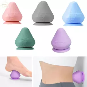 Bóng tập thể dục AWNGD, Máy mát xa Điểm kích hoạt Thư giãn cơ Fascia Bóng Massage, Máy mát xa chân cánh tay Đa chức năng với máy mát xa treo tường cốc hút